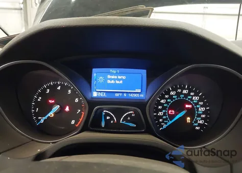 2012 Ford Focus Se из США, поврежденный, VIN 1FAHP3F23CL467513